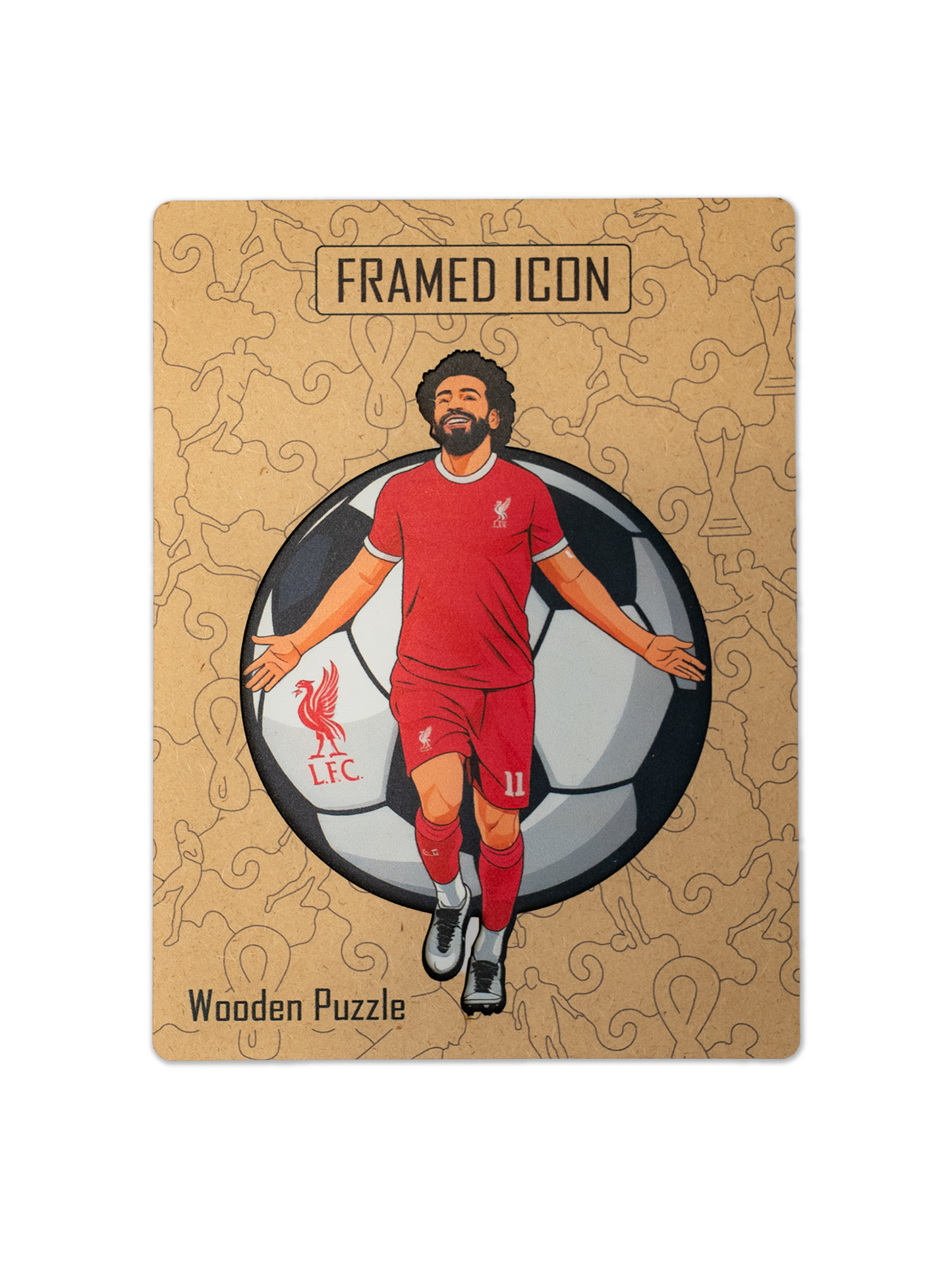 Дървен пъзел на Мохамед Салах/Mohamed Salah