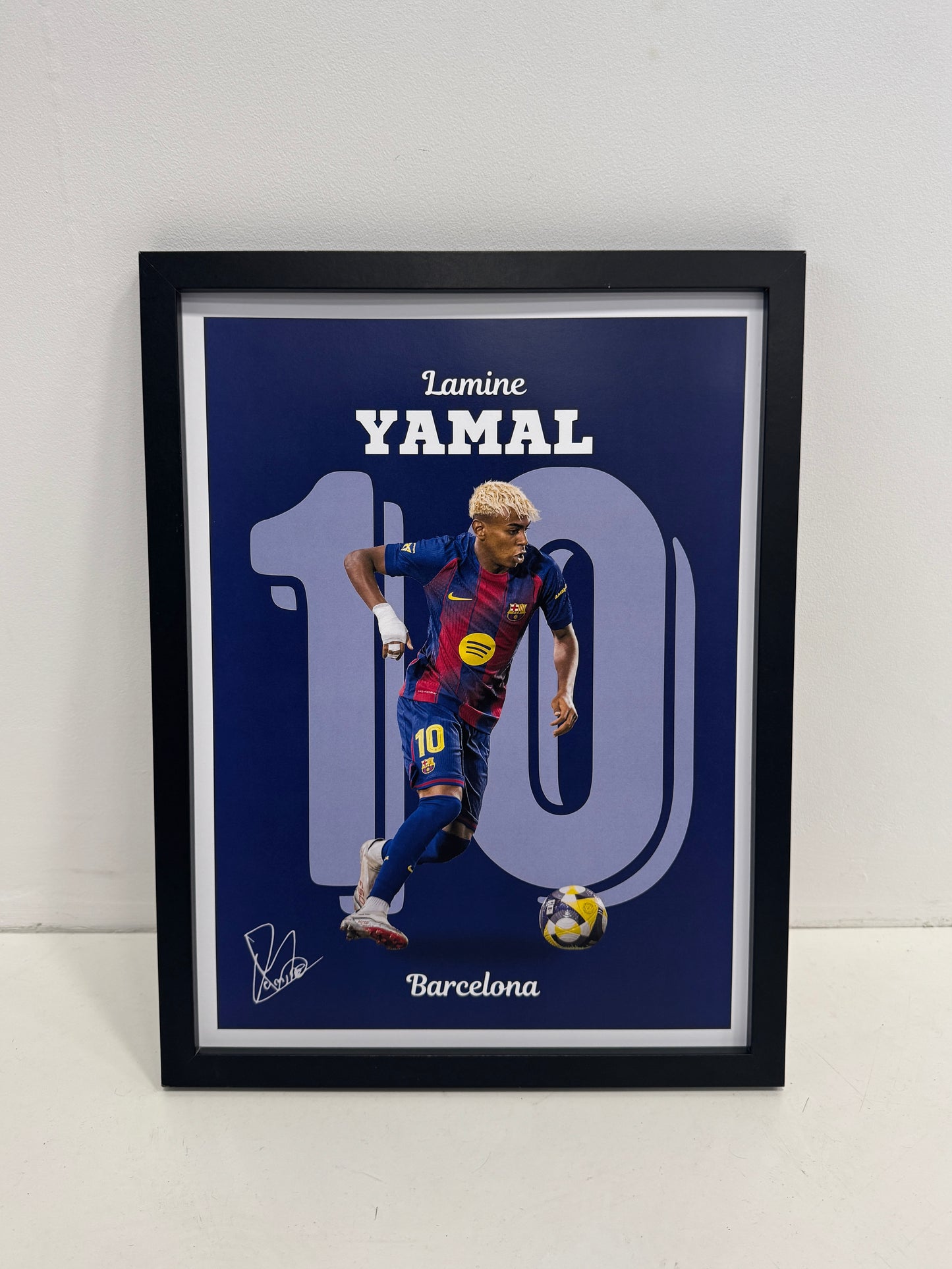 Lamine Yamal number 10 poster