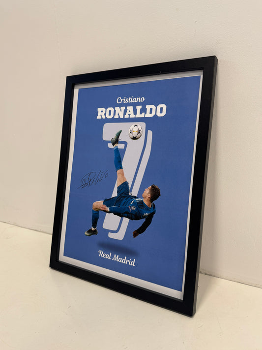 Cristiano Ronaldo Bicycle kick poster