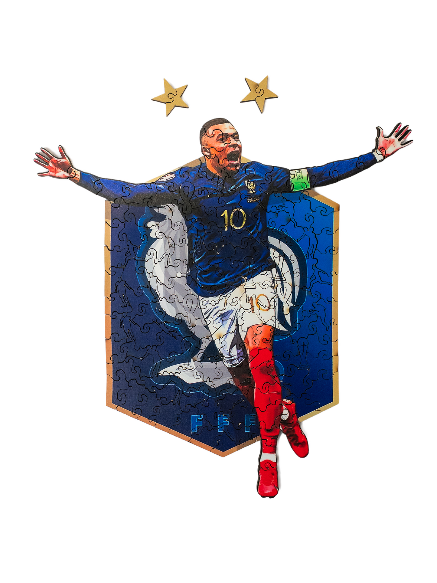 Дървен пъзел на Килиан Мбапе/Kylian Mbappe
