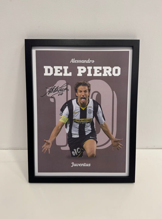 Alessandro Del Piero poster