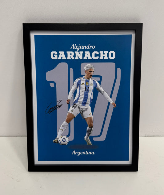 Alejandro Garnacho - Argentina poster