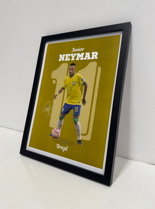 Neymar - Brazil poster