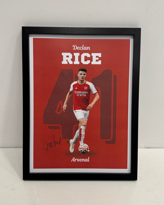 Declan Rice poster