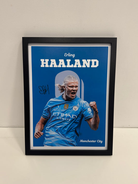Erling Haaland poster