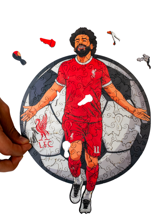 Дървен пъзел на Мохамед Салах/Mohamed Salah