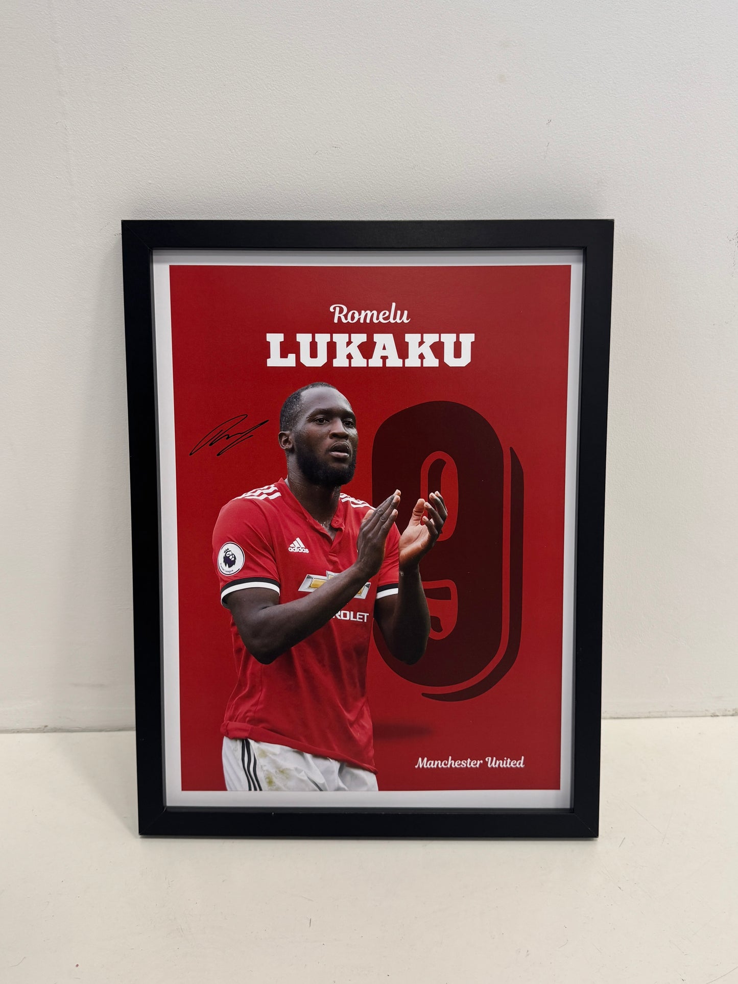 Rumelu Lukaku Manchester United poster