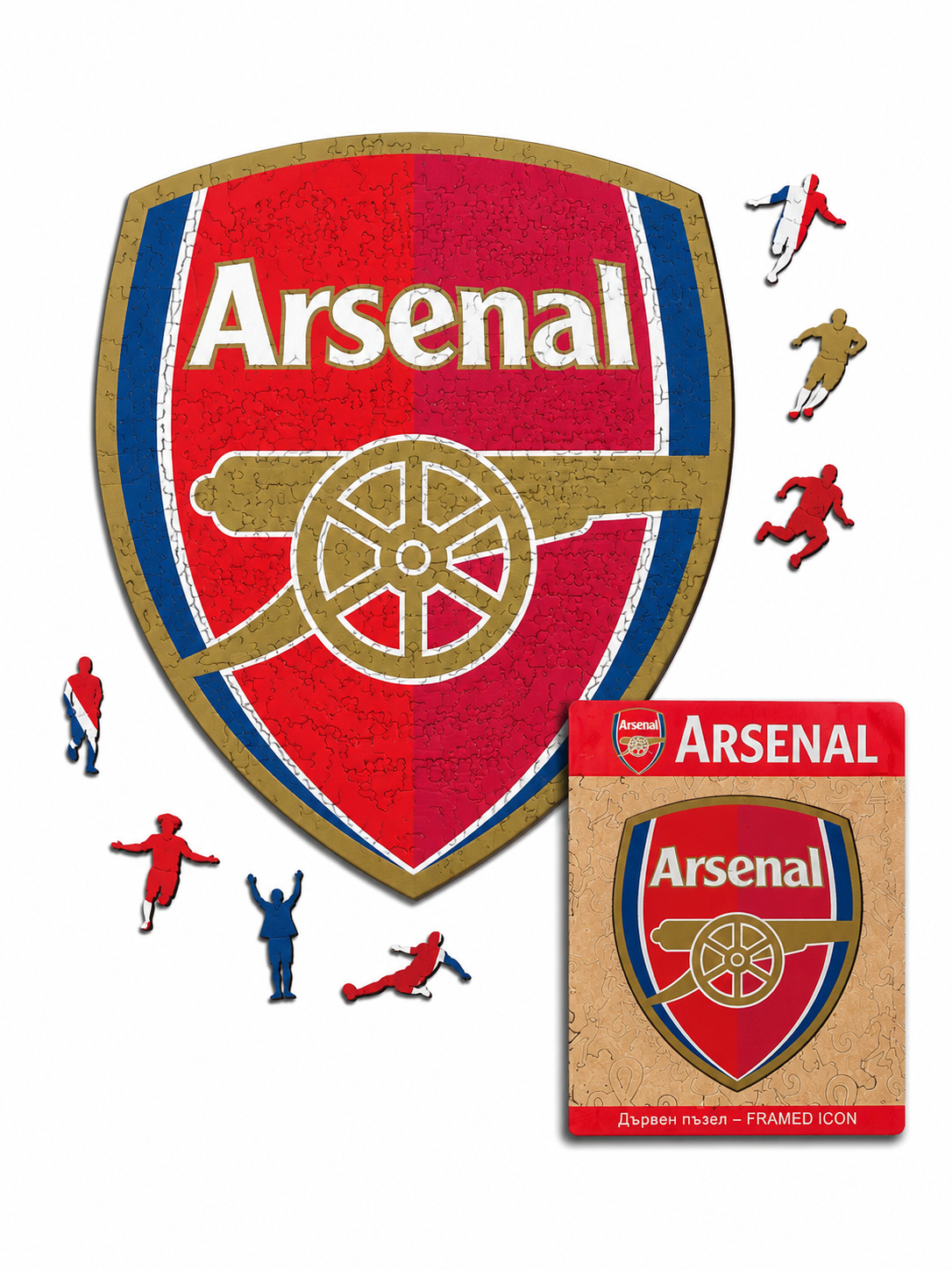 Дървен пъзел на Арсенал/Arsenal