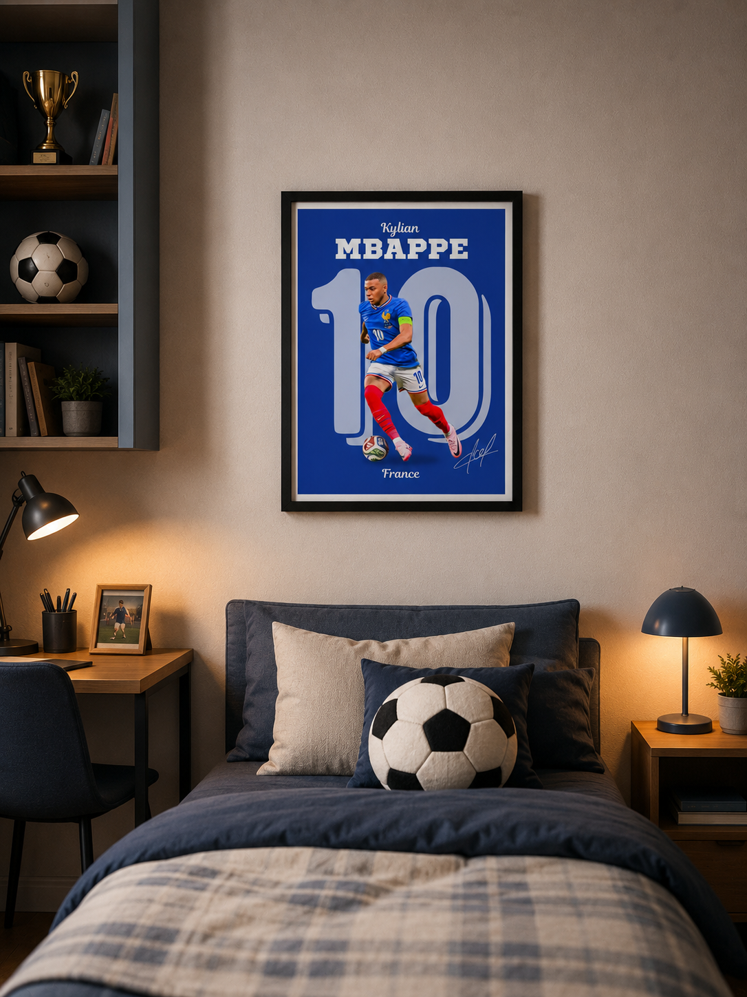 Kylian Mbappe - France poster