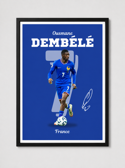 Ousmane Dembélé - France постер