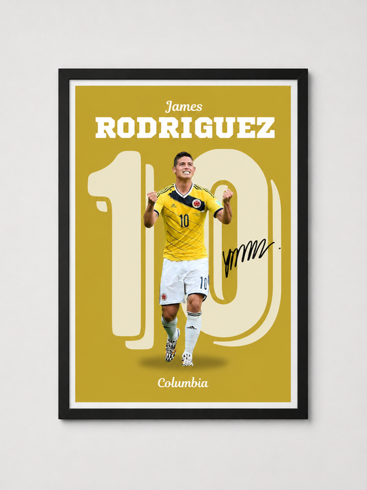 James Rodríguez - Colombia постер