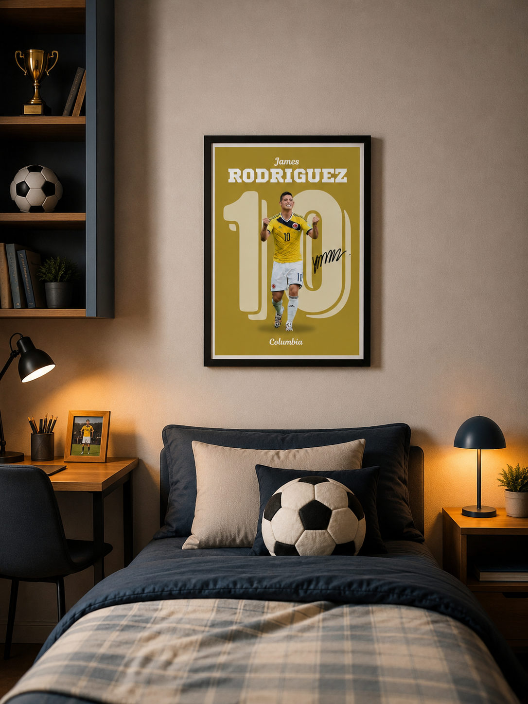 James Rodríguez - Colombia постер