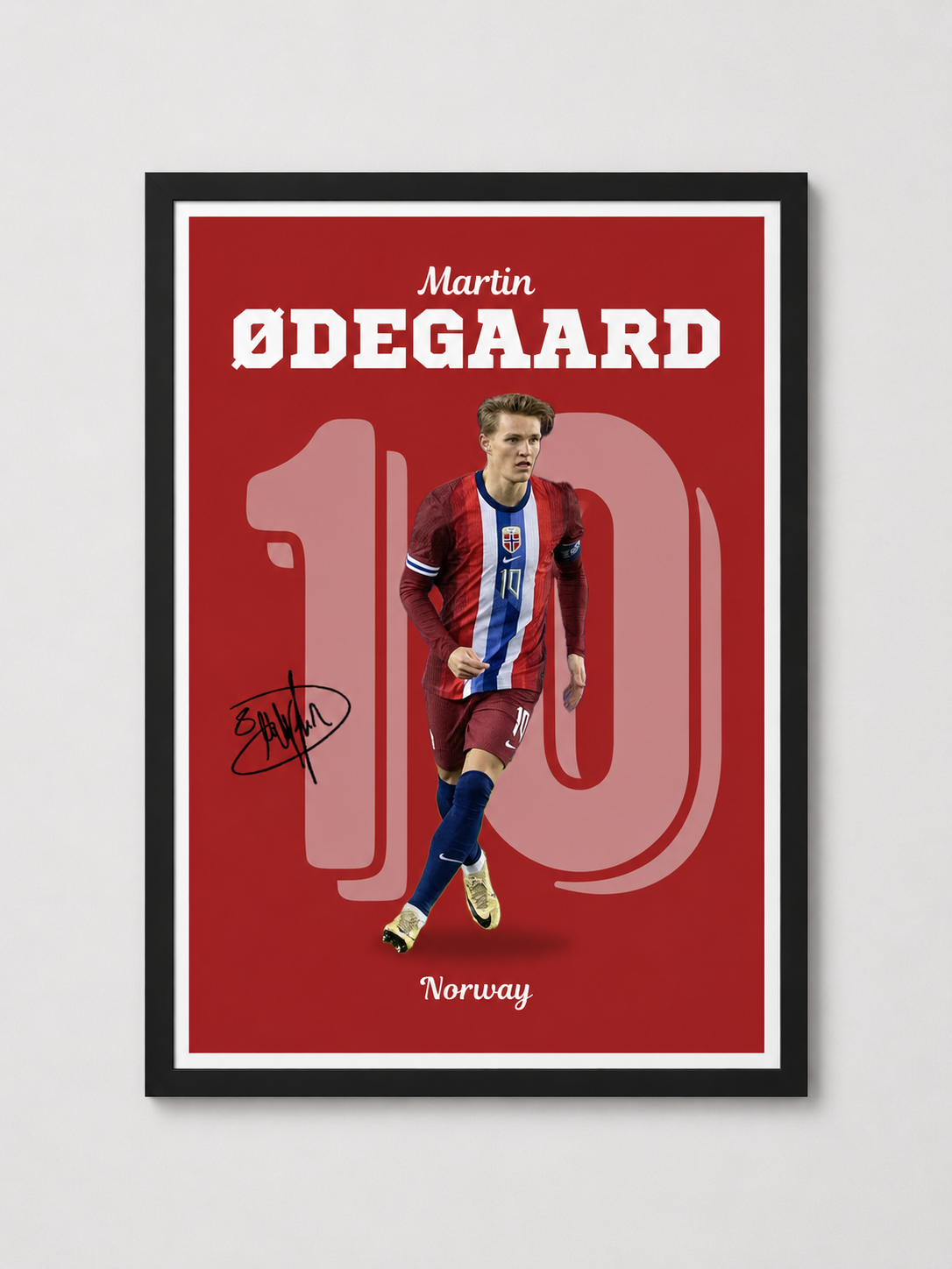 Martin Ødegaard - Norway постер