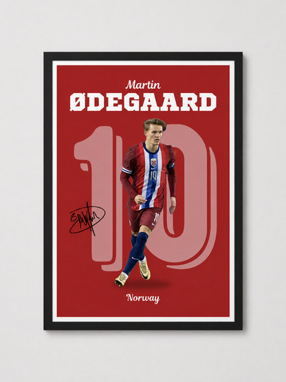 Martin Ødegaard - Norway постер