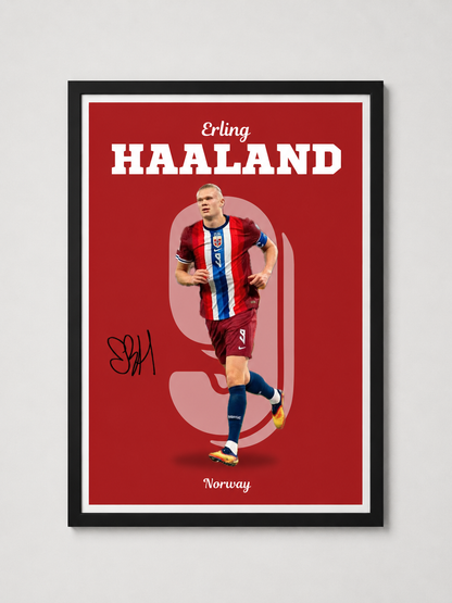 Erling Haaland - Norway постер