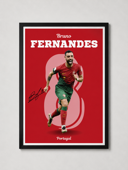 Bruno Fernandes - Portugal постер