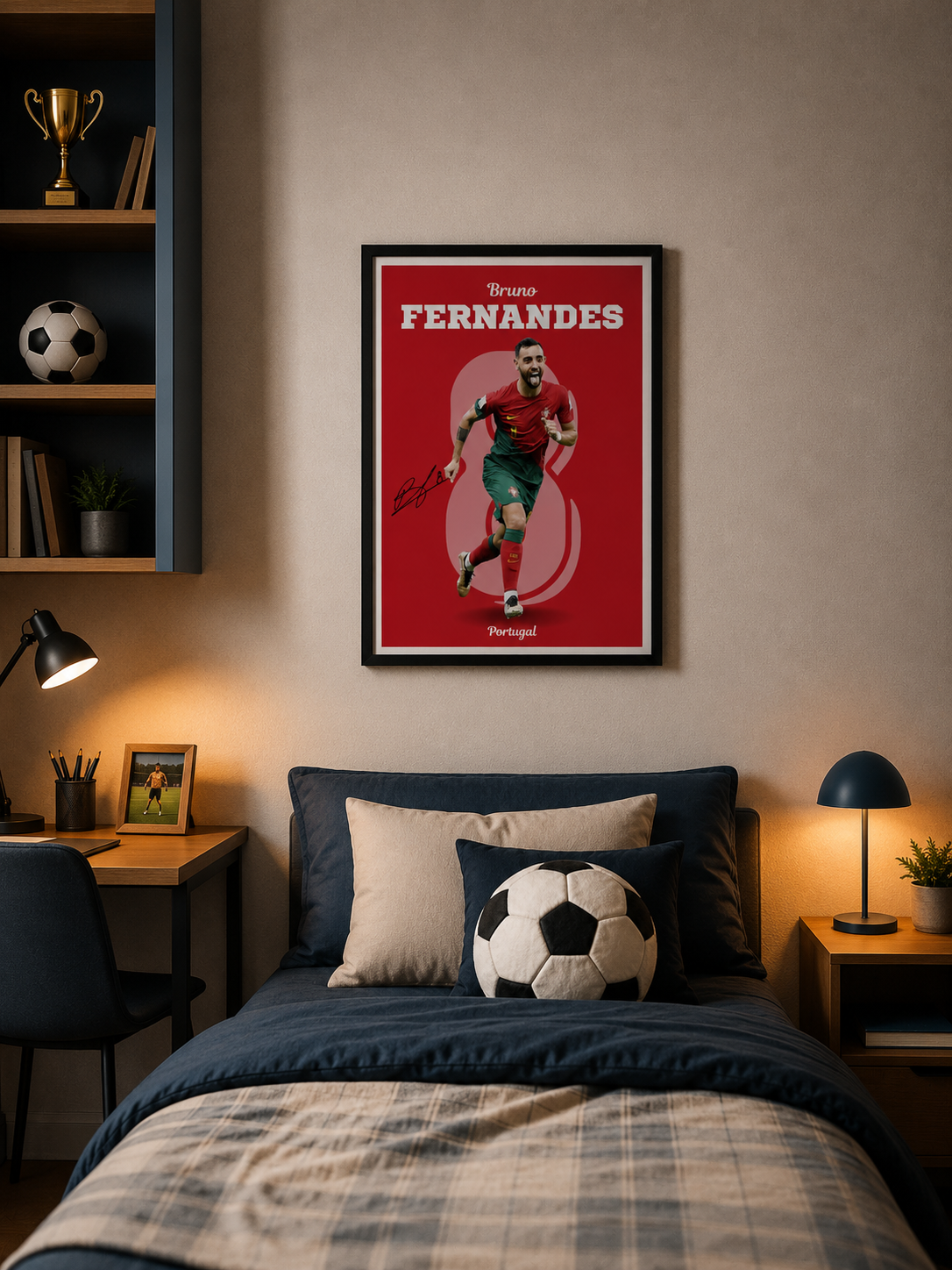 Bruno Fernandes - Portugal постер