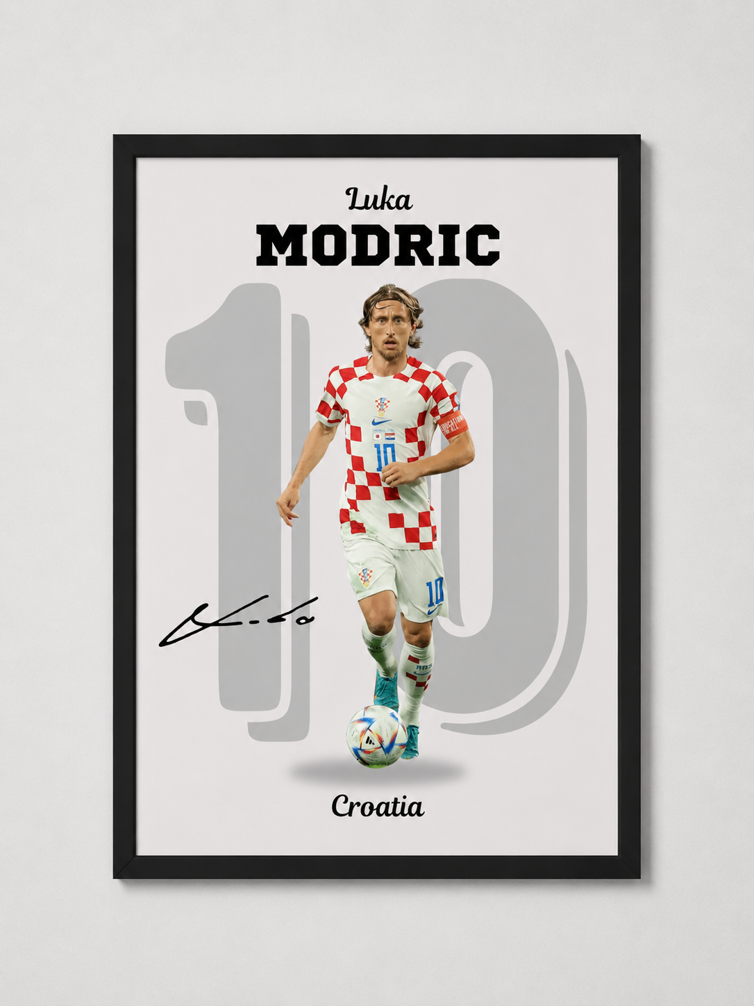 Luka Modrić - Croatia постер