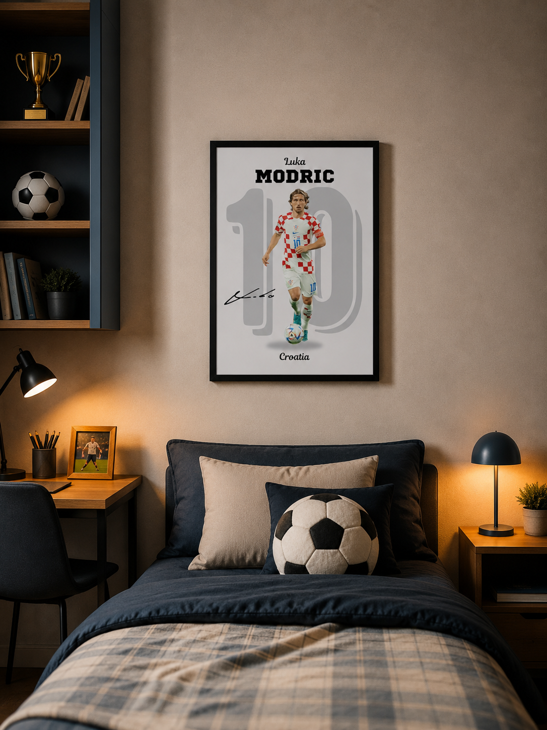 Luka Modrić - Croatia постер