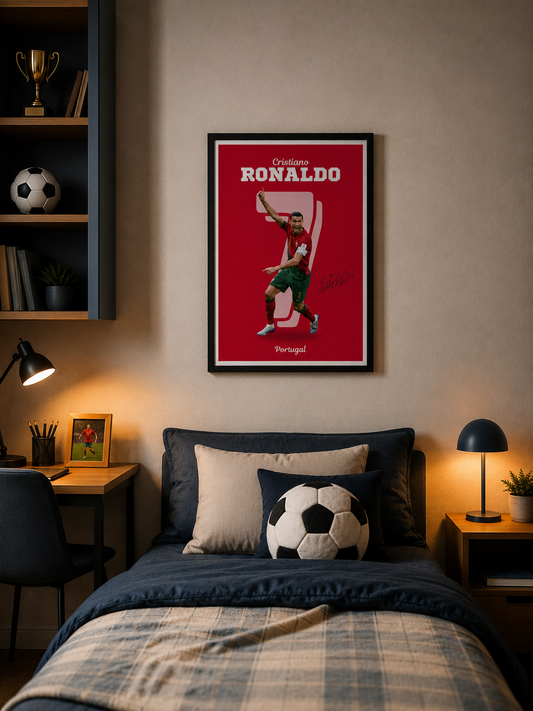 Cristiano Ronaldo - Portugal постер