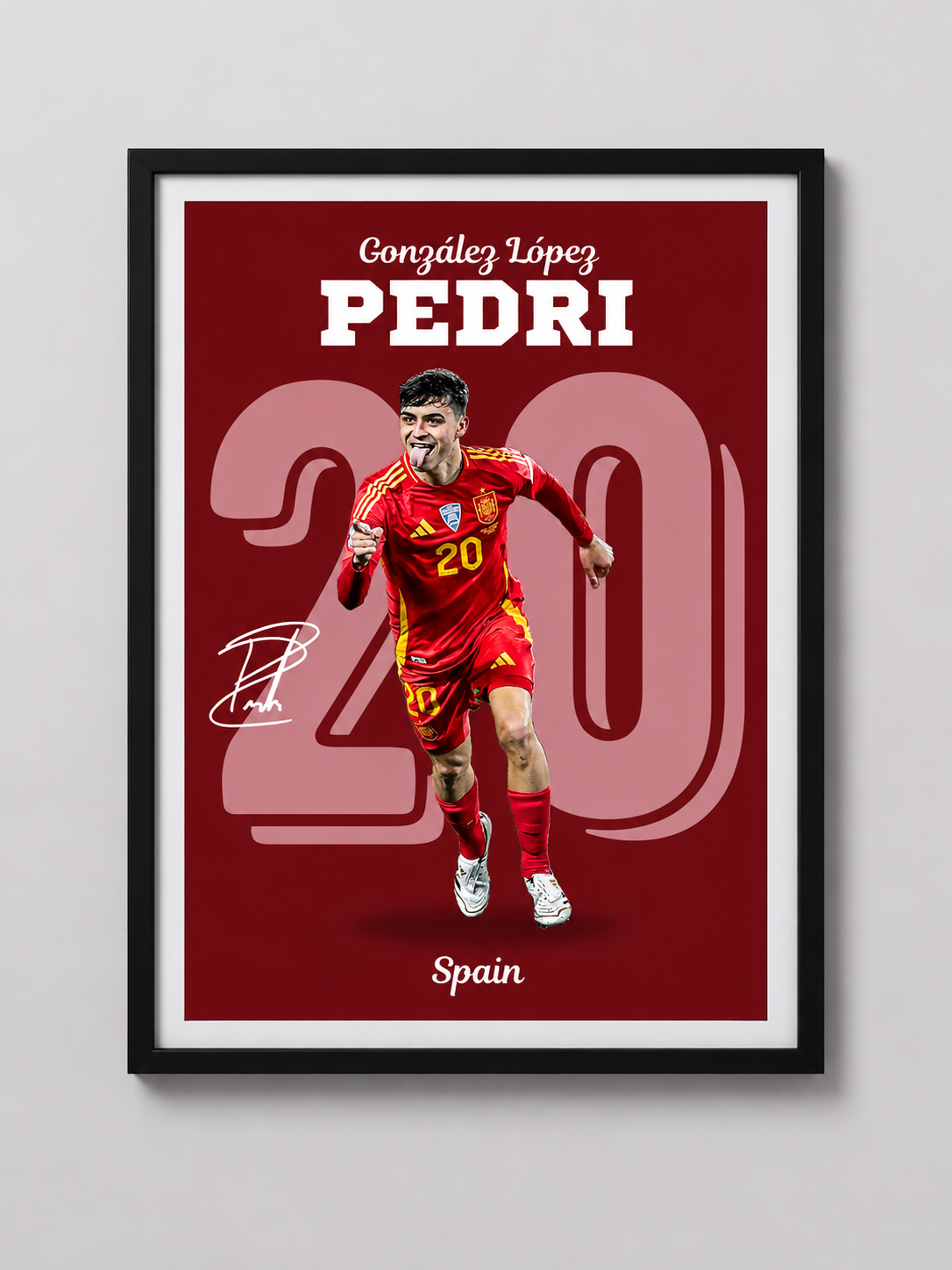 Pedri - Spain постер