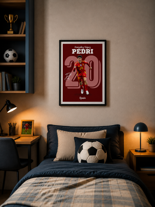 Pedri - Spain постер