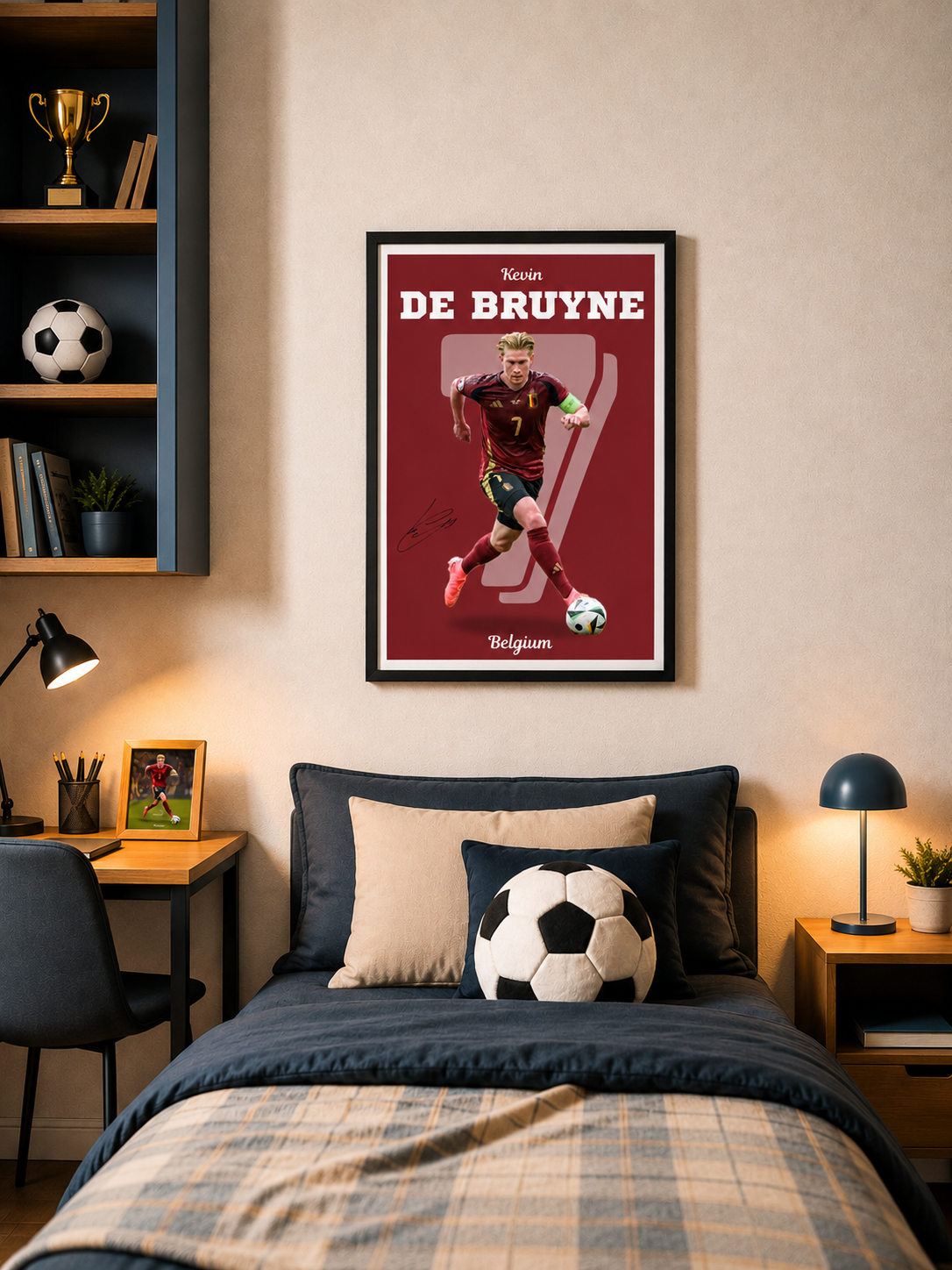 Kevin De Bruyne - Belgium постер