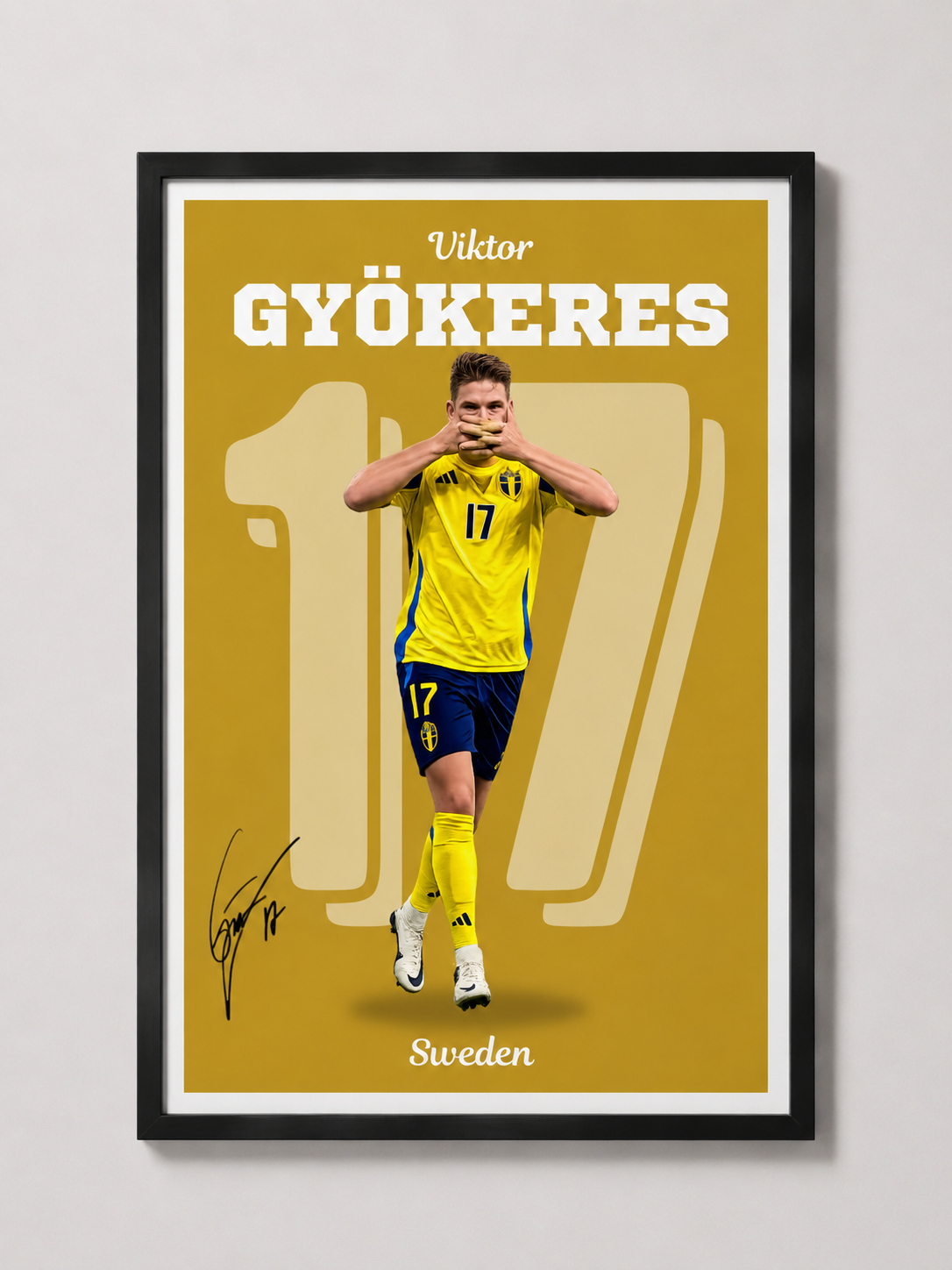 Viktor Gyökeres - Sweden постер