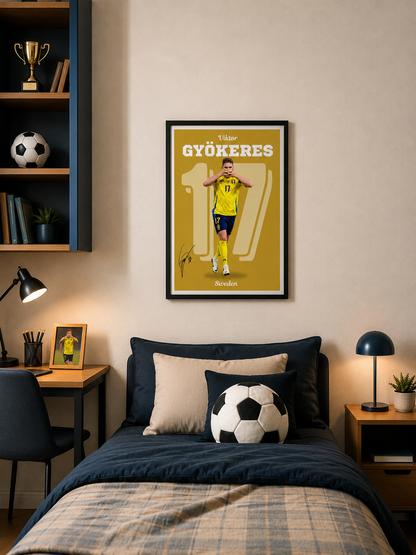 Viktor Gyökeres - Sweden постер