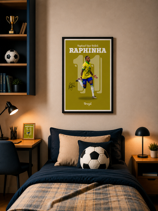 Raphinha/Рафиня - Бразилия постер